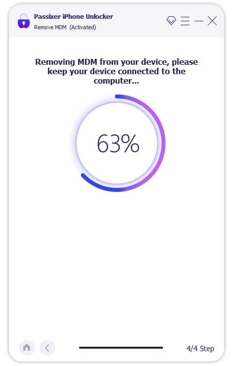 removed MDM | Bypass Remote Management on iPhone