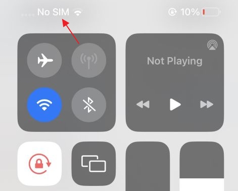 No SIM | Invalid SIM iPhone