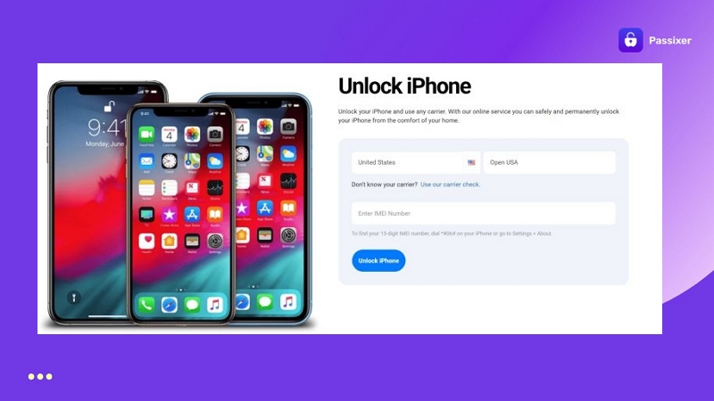 enter email address | Unlock SIM-Locked iPhone