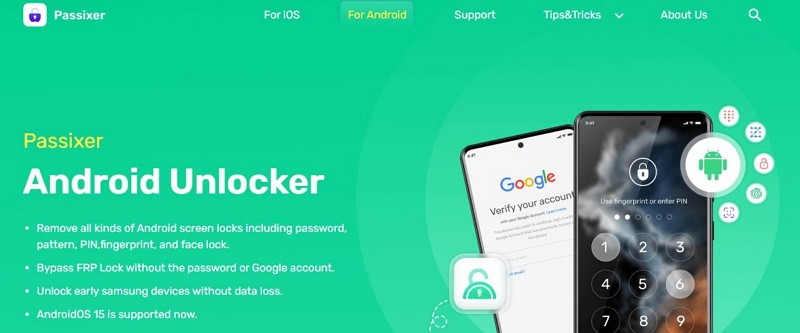 Passixer Android Unlocker | frp bypass tools