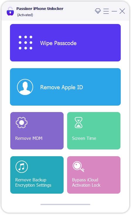 click Wipe Passcode | Unlock iPad Without Password