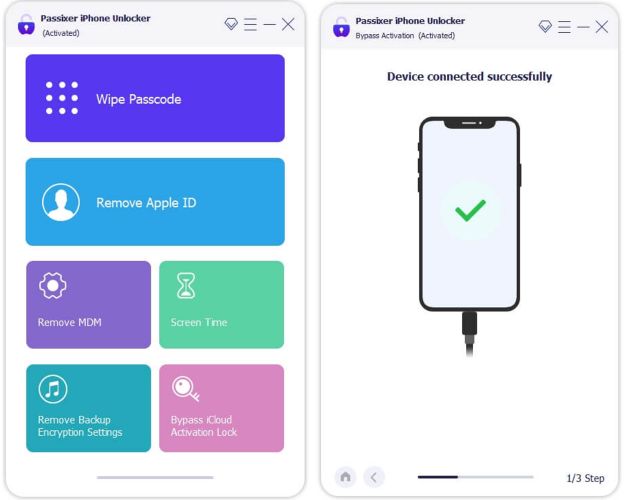 select Bypass iCloud Activation Lock | AnyUnlock