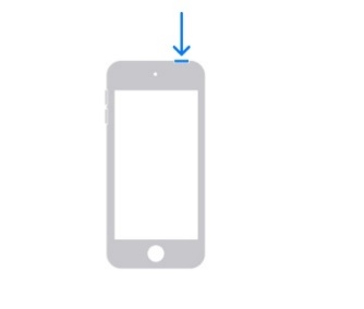 press Top and power off slider | Put iPhone into Recovery Mode