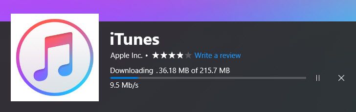 update iTunes on Windows Store | Fix iPhone Error 4013