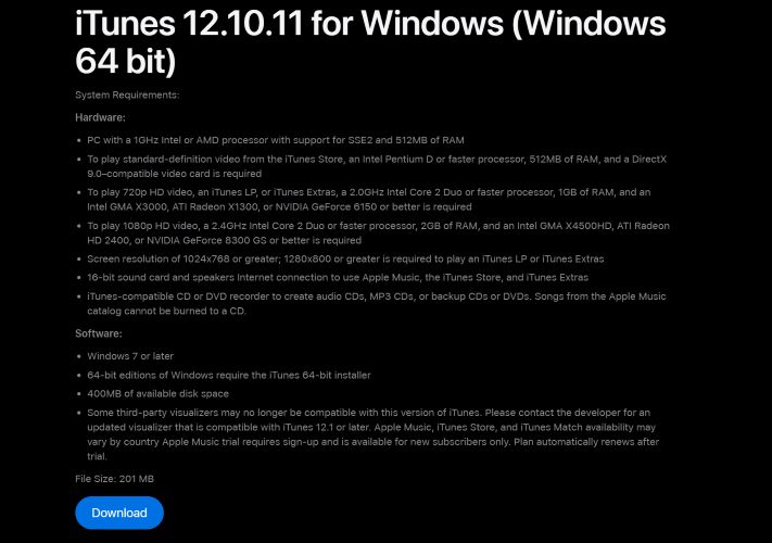 iTunes version | Fix iPhone Error 4013