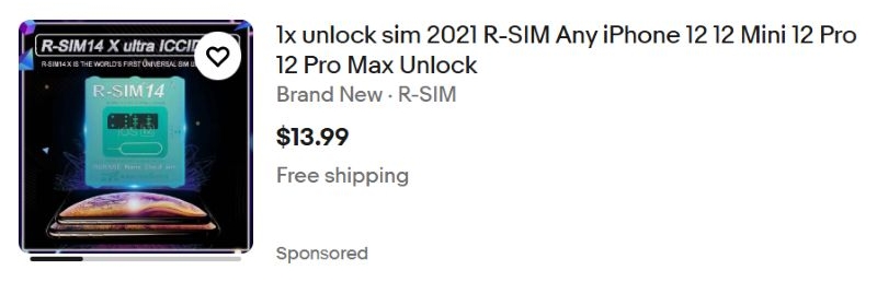 R-SIM 12 US$13.99 | R-SIM Card