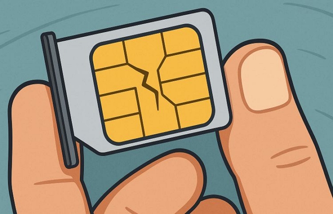 broken SIM card | Fix No SIM iPhone