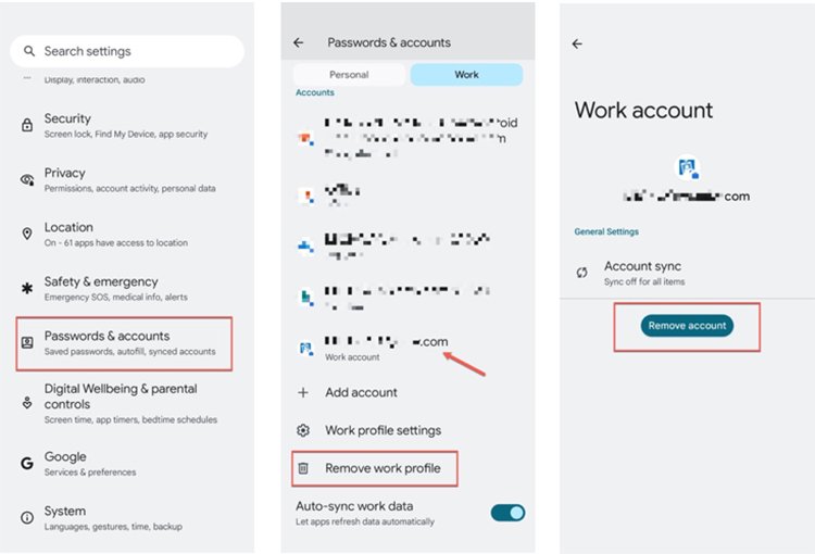 MDM の削除を見つける | MDM プロファイルを削除するオプションがない