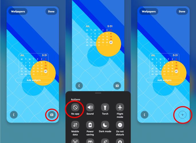 delete Camera from Android lock screen | Remove Camera on iPhone Lock Screen