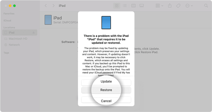 restore iPad in Recovery Mode | Bypass Password on iPad
