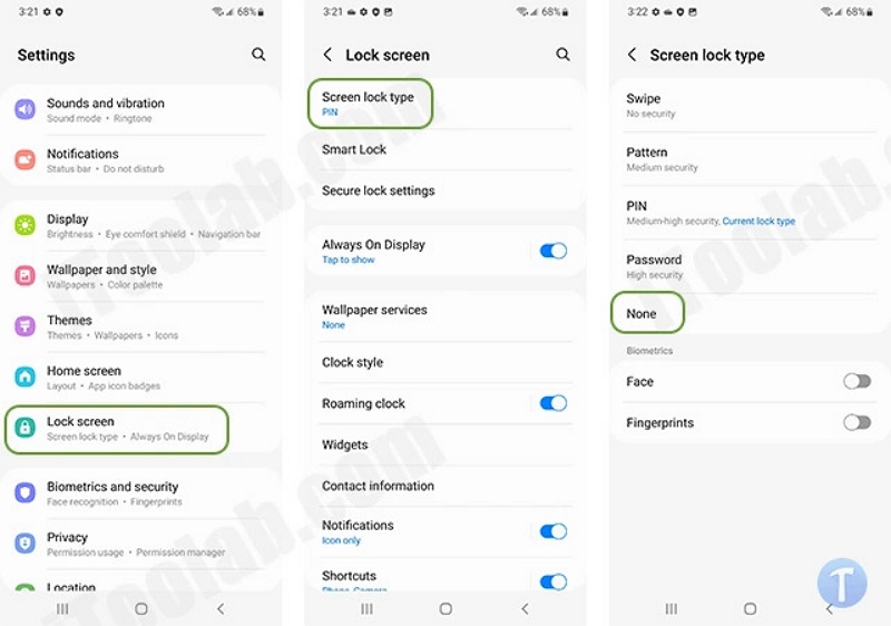 Samsung Gadgets | how to remove screen lock pin on android phone