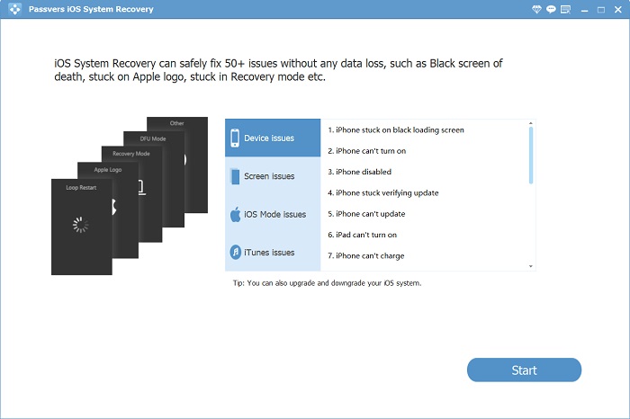 repair iOS with third party tool | SIM Not Supported iPhone Bypass