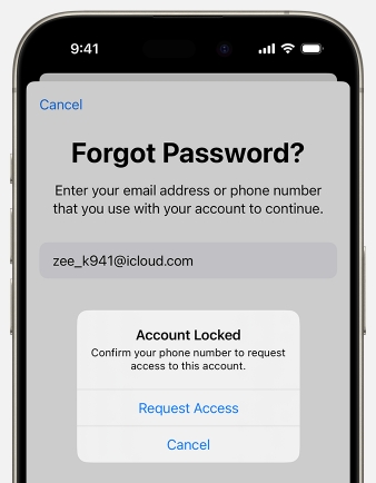 request access to your Apple ID accout | Unlock Apple ID