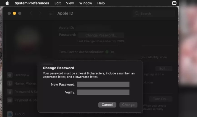 hit Change | iPhone Correct Passcode Not Working