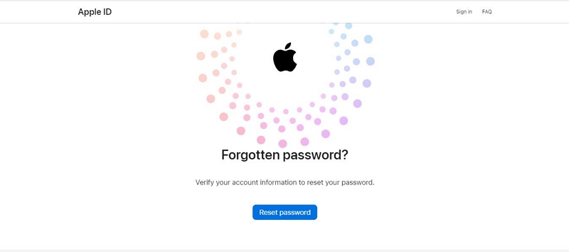 Reset Password | Reset Apple ID Password Without Phone Number