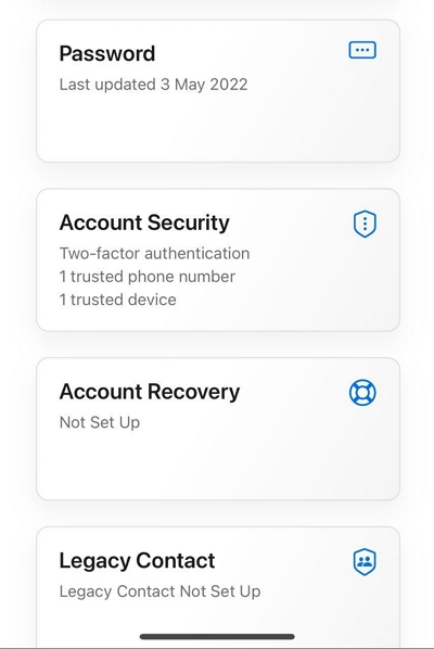 Type the two-factor authentication code | Reset Apple ID Password Without Phone Number