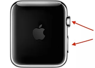 press Side button | Reset Apple Watch 3 without iPhone too Many Passcode Attempts