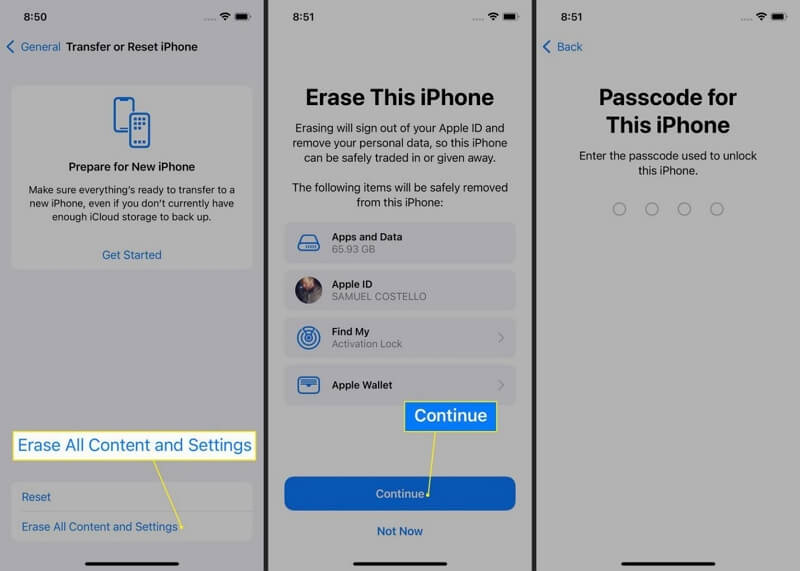 Reset iPhone Via Factory Reset | Reset iPhone Without Screen Time Passcode
