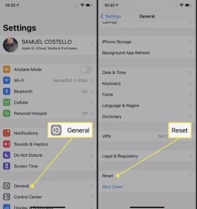 設定アプリを起動 | iTunesバックアップ暗号化パスワードをリセット