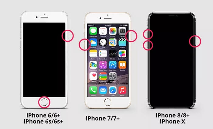 force restart iPhone | Can’t Turn Off Find My iPhone