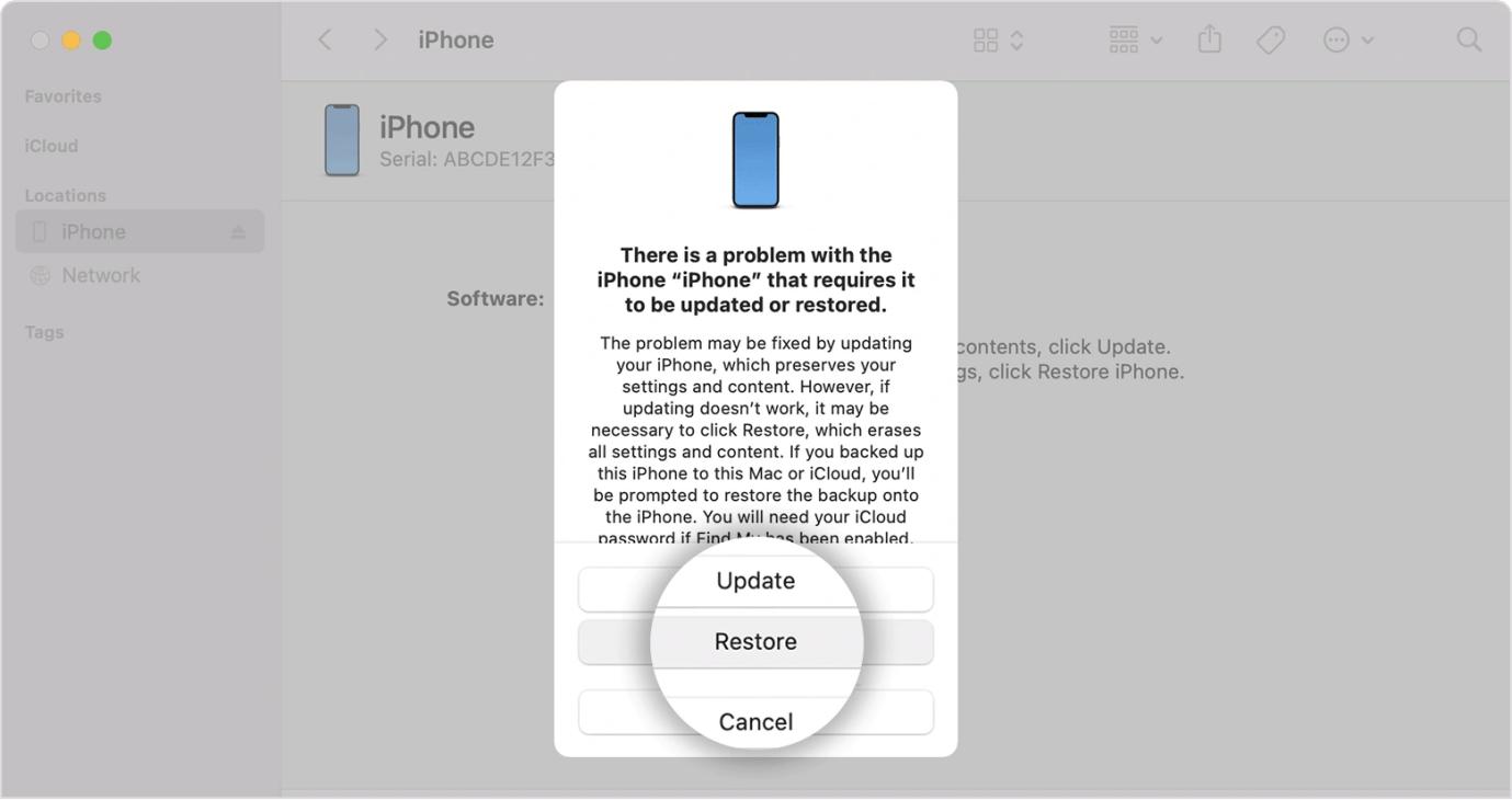 restore iPhone in recovery mode | Bypass Disabled iPhone Without Computer