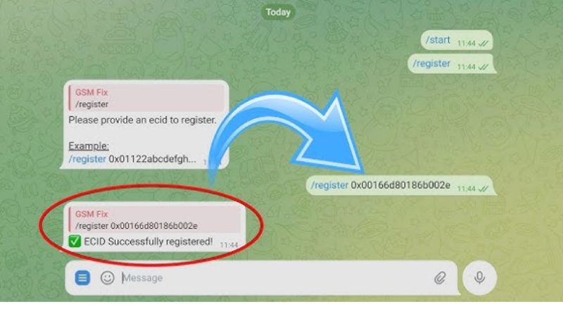 Telegram-based process | Broque Ramdisk Pro