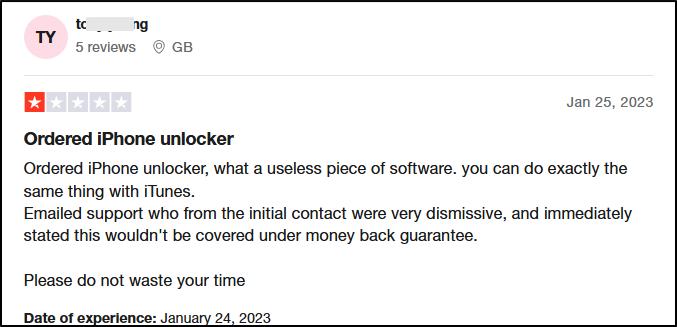 review 2 TunesKit iPhone Unlocker | TunesKit iPhone Unlocker Review