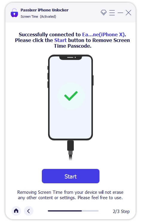 begin the operation | Bypass Screentime Passcode Without Apple ID