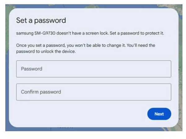 new password | unlock samsung tablet with google account