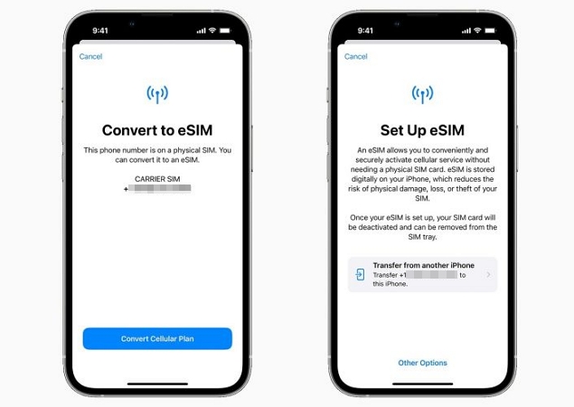 switch to eSIM | Fix SIM Failure iPhone