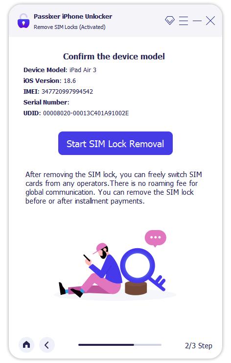 hit Start SIM Lock Removal | Check If iPhone Is Unlocked Without SIM Card