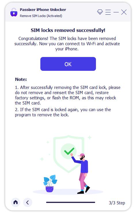 SIM Lock Removed Successfully | R-SIM Card
