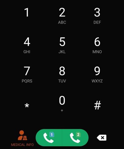 unlock Android with Emergency Call without factory reset step 1