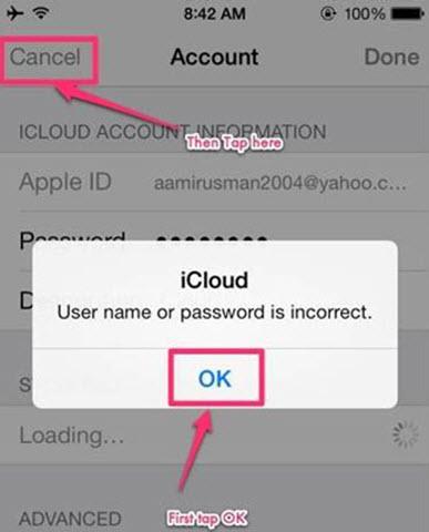 log out of Apple ID in Settings step 2 | Sign out of iCloud without password