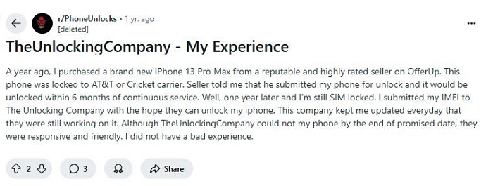 comments on delivery | The Unlocking Company
