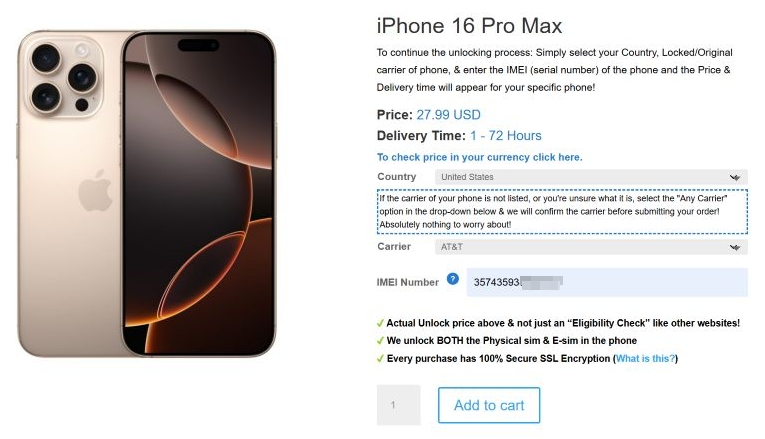 click Add to Cart | The Unlocking Company
