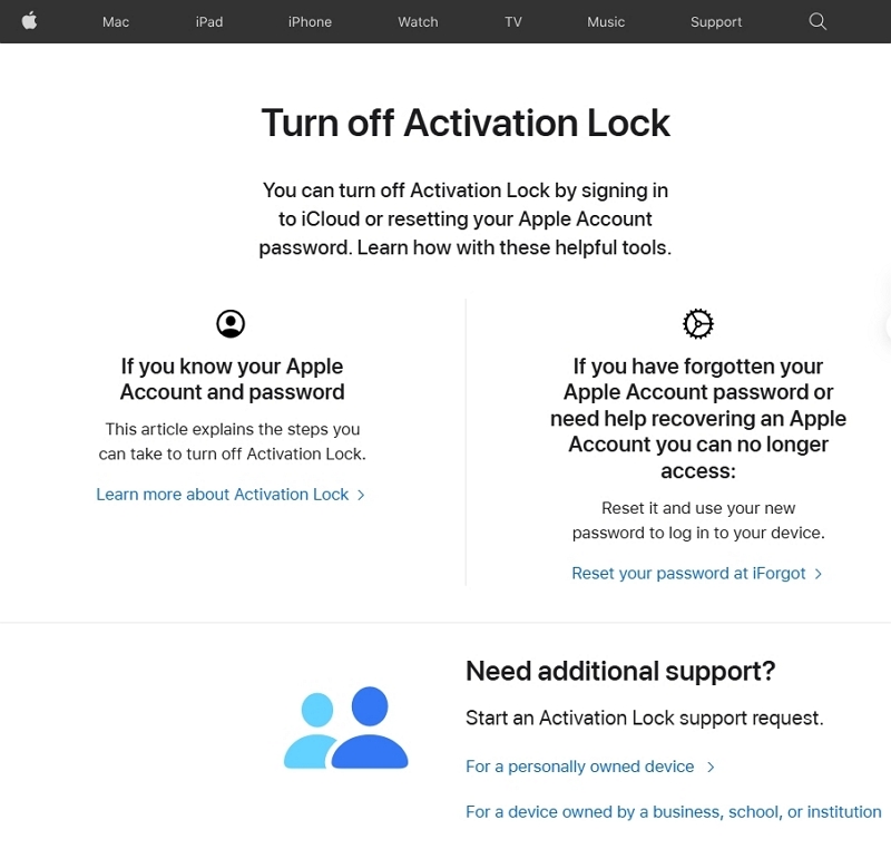 contact apple support | free icloud unlock imei 