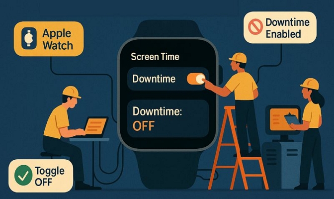 Apple Watch Downtime | Turn off Downtime on Apple Watch