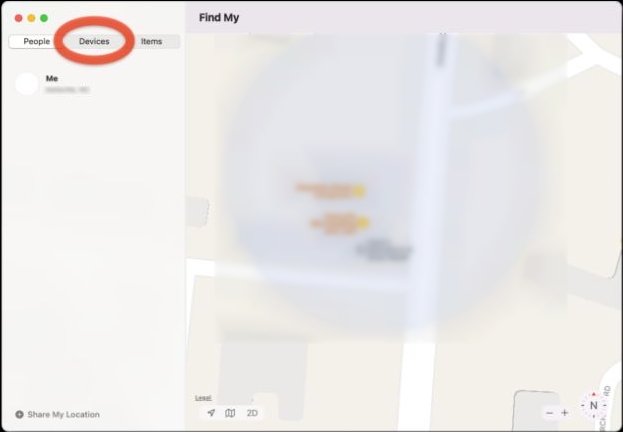 open Find My | Turn off Find My iPhone on iCloud