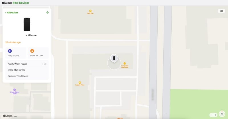 confirm erasing | Turn off Find My iPhone on iCloud