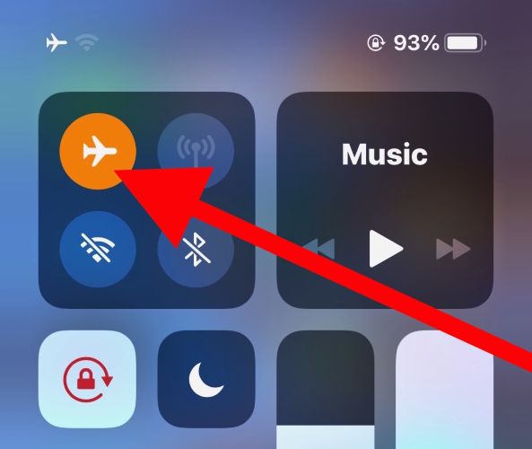 Airplane Mode off | Turn off Find My iPhone Alert
