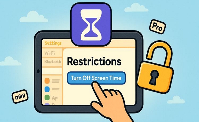 iPad Restrictions | Turn Off Restrictions on iPad