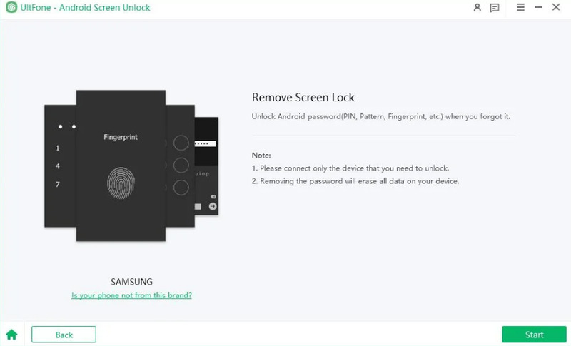UltFone Android Unlocker for PC
