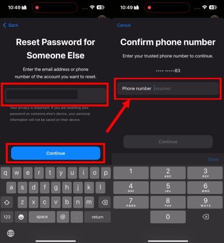Apple ID のメールを入力 | iforgot apple com