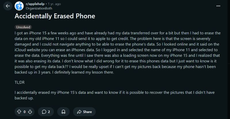 double-check device name | Unlock iPhone with Broken Screen
