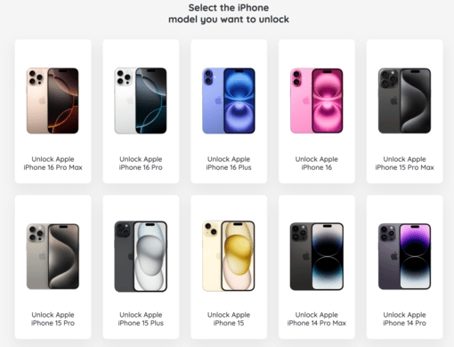choose iPhone | Unlock iPhone for International SIM Card 