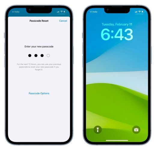 confirm new passcode | Unlock iPhone without iTunes