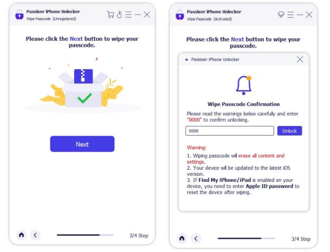 select Unlock | Unlock iPhone without iTunes