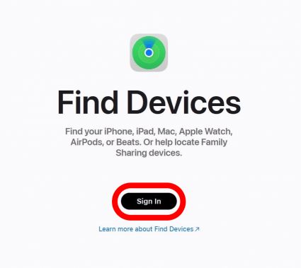 go to iCloud Find Devices | Unlock iPhone Without Passcode