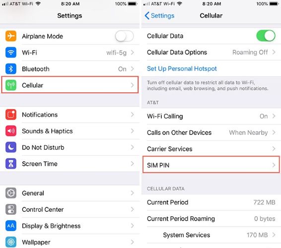 tap SIM PIN | Unlock SIM Card Without PUK Code
